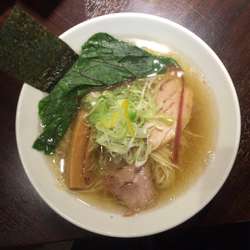 アジ煮干し塩中華そば