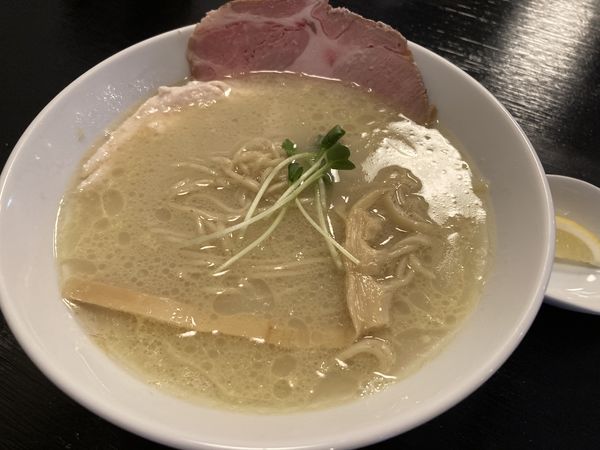 「濃厚鶏白湯そば(塩)」@麺屋 美浪の写真