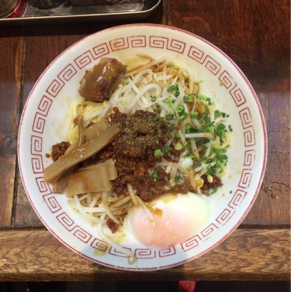 「担々油そば」@博多らあめん kokoroBAの写真