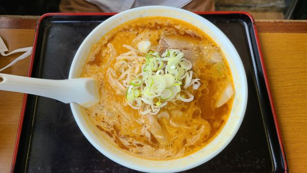 「エビみそ」@北海とんこつらーめん 純輝 神栖店の写真