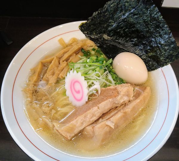 「ひばり角煮しお ￥1000」@麺 ひばりの写真