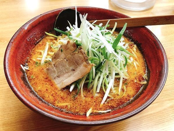 「火吹ネギ味噌ラーメン」@むてっぽう 魚津店の写真