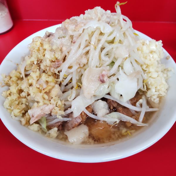 「小（￥750）」@ラーメン二郎 大宮公園駅前店の写真