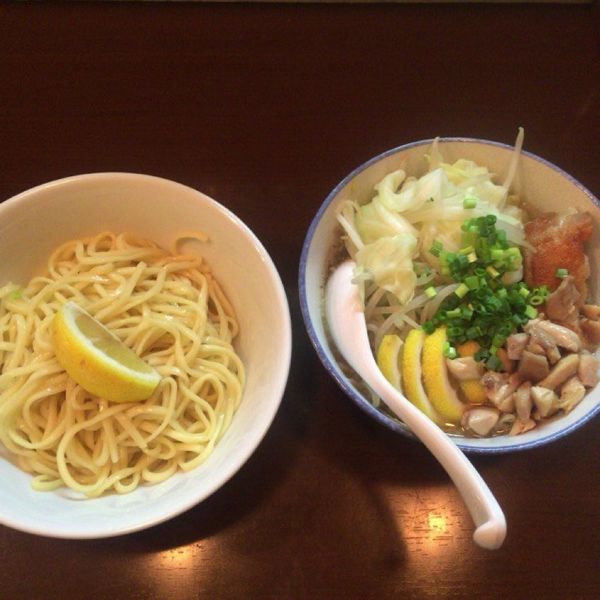 「つけ朗 レモン」@自家製麺 鶏八朗の写真