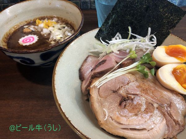 「特製つけ麺並(1280円)」@麺屋みつば＋クローバーの写真