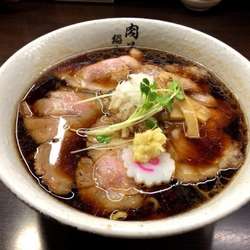 肉そば 醤油 並盛