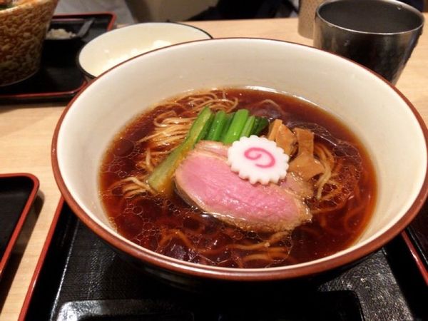 「芳醇鴨そば」@銀座 鴨そば 九代目 けいすけの写真