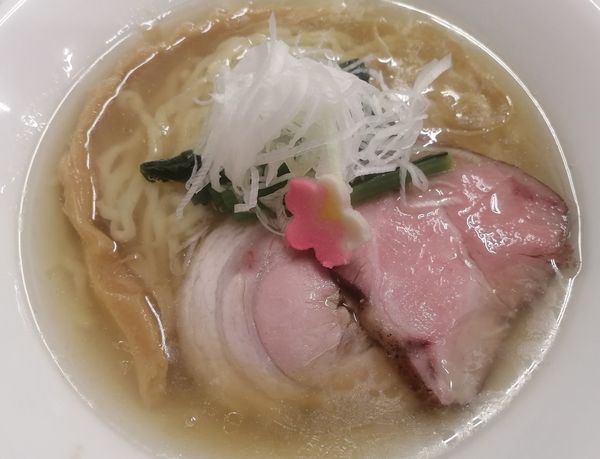 「こはね白醤油そば¥850」@麺彩 こはねの写真