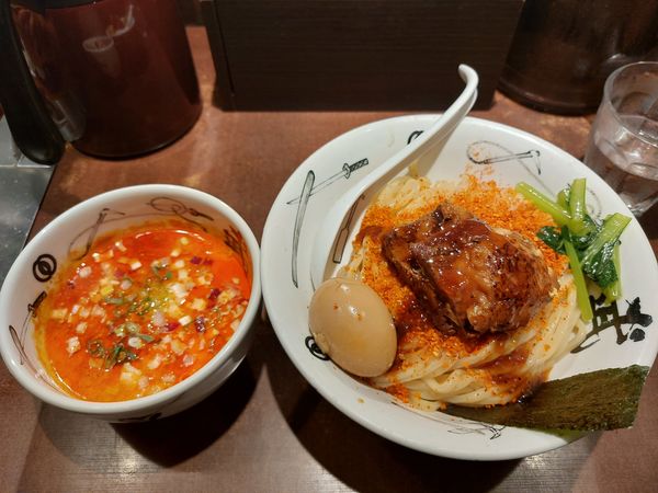 「辛チーノ武仁つけ麺 2.5倍盛」@麺屋武蔵 武仁の写真