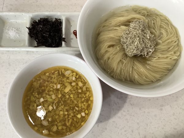 「[限定]岩海苔塩つけ麺」@ラーメン星印の写真