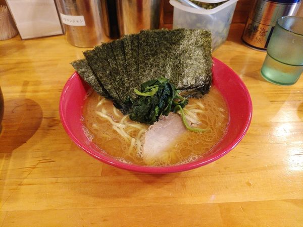 「ラーメン+海苔　味濃」@剛力ダルマ家の写真