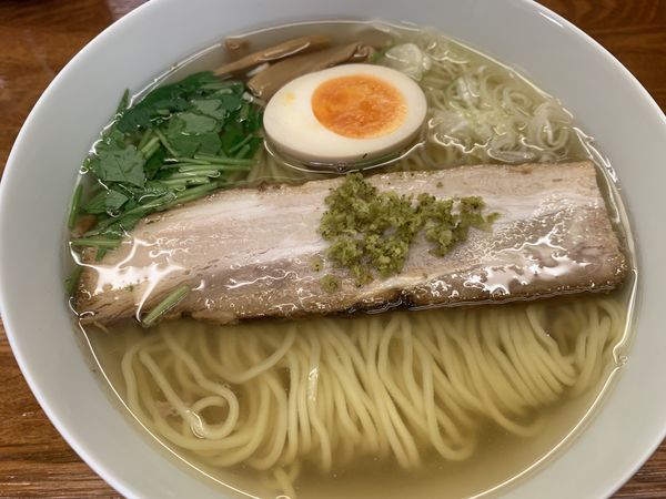 「和風柚子柳麺」@麺屋ひょっとこの写真