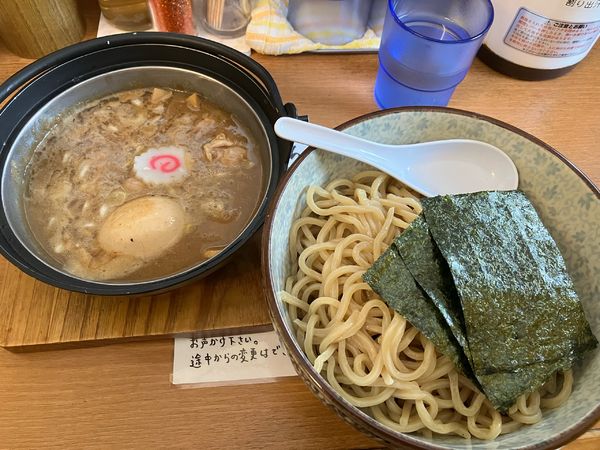 「特製　濃厚　中」@つけめん処 あすなろ食堂の写真