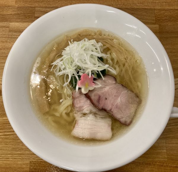 「こはね白醤油そば(手もみ)」@麺彩 こはねの写真