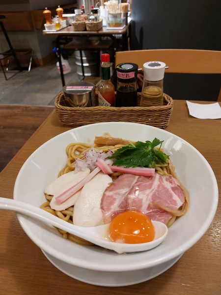 「混ぜSOBA大盛」@むぎとオリーブ さいたま新都心店の写真