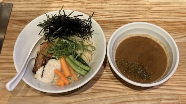 「限定・濃密うなぎつけ麺」@らーめん 改の写真