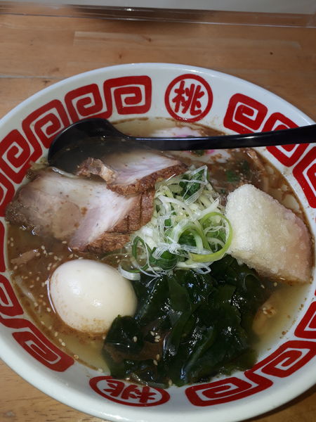 「極上旨塩ラーメン」@神川塩らーめん 桃太郎の写真