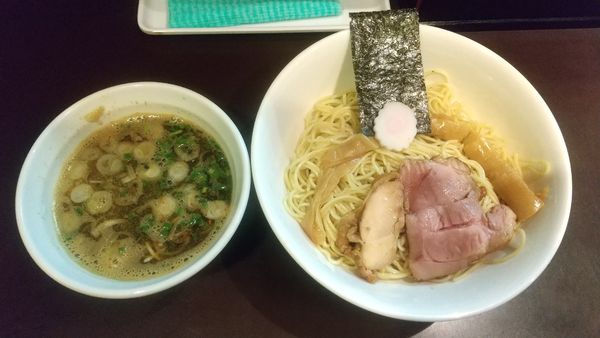 「鯛焼干しつけそば900円」@おおぜき中華そば店の写真