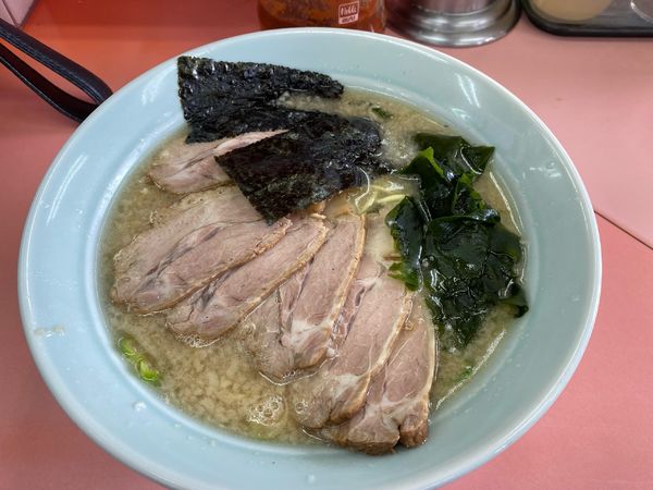 「チャーシューメン（麺固め）850円」@ラーメンショップ 石川店の写真