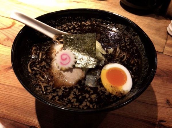 「焦がし味噌麺」@西麻布 五行の写真