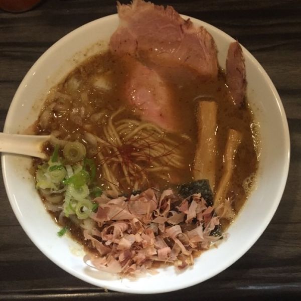 「特製とりとんかつおらーめん」@麺屋きころくの写真