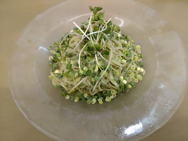 「冷しわさび麺　８００円」@彩彩の写真