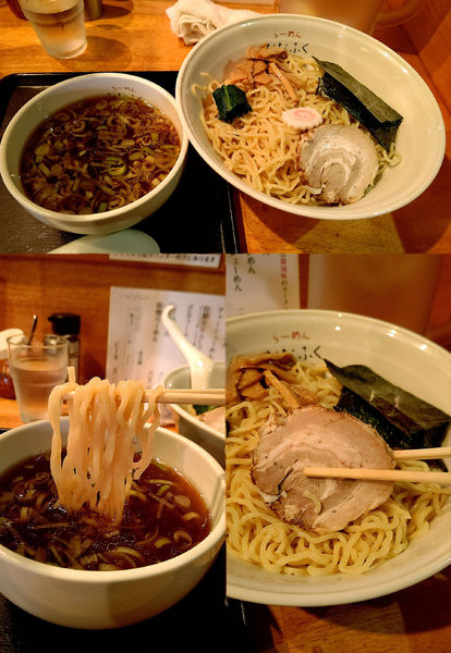 「『ざるラーメン+大盛(¥800+100)』をバラ肉で...」@らーめんななふくの写真