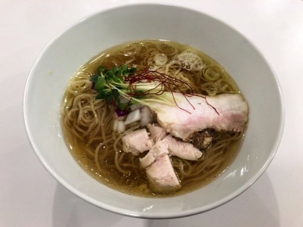 「金煮干清湯」@麺画廊 英の写真