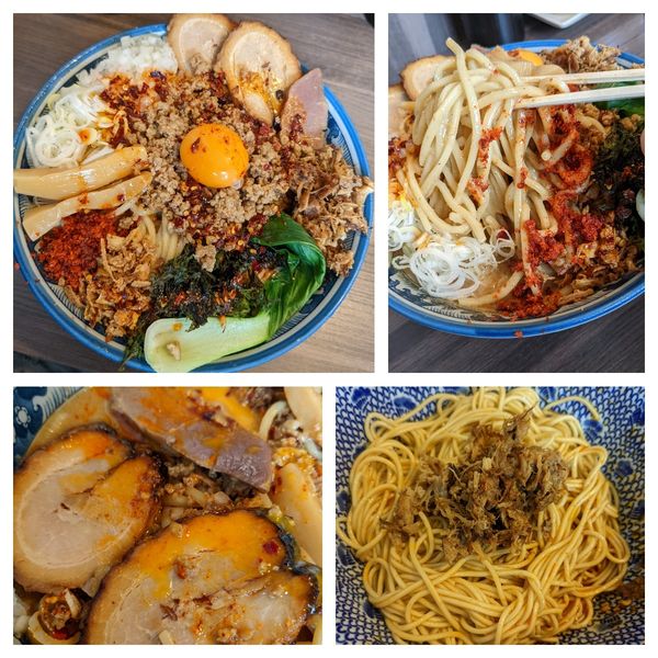 「【限定】坦々まぜそば特盛(冷やしver)」@狼煙 〜NOROSHI〜の写真