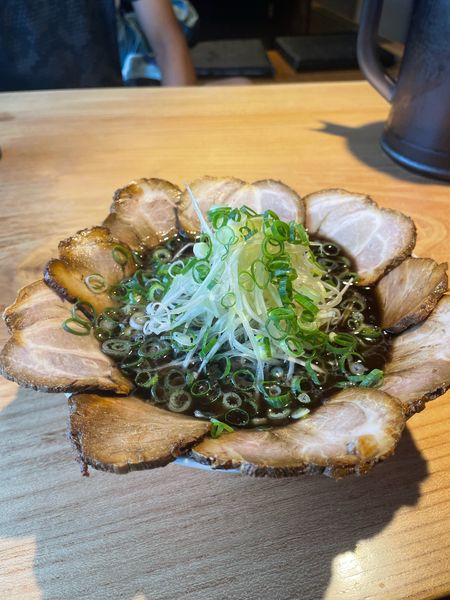 「ネギチャーシューメン黒」@水田商店の写真