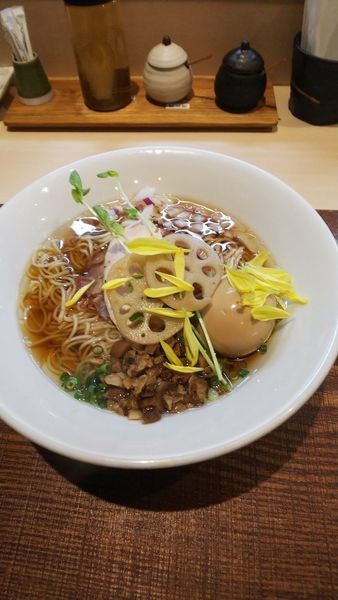 「松茸と水＋味玉」@論露に不二の写真