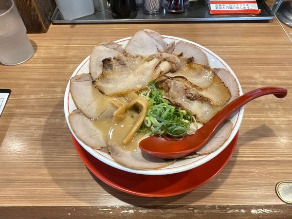 「Wチャーシューメン(並,こってり)」@天下一品 西長堀店の写真