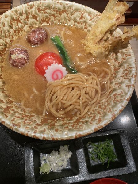 「鴨白湯そば極み1450鴨わさび丼380」@銀座 鴨そば 九代目 けいすけの写真