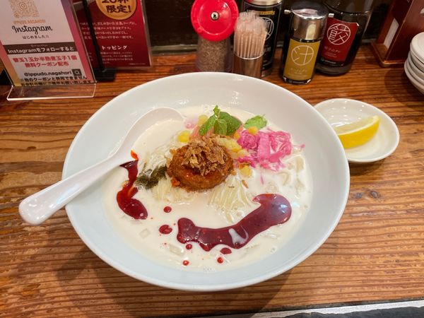 「冷やしからか麺」@博多一風堂 長堀店の写真