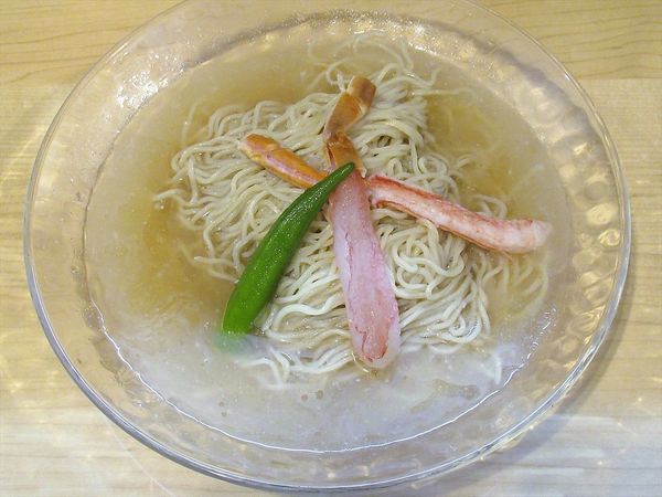 「【限定】ズワイガニの冷やしそば（1,300円）」@麺屋Mの写真