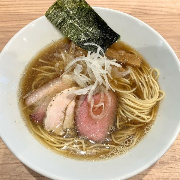 「煮干しらぁ麺850円」@麺処 にし尾の写真