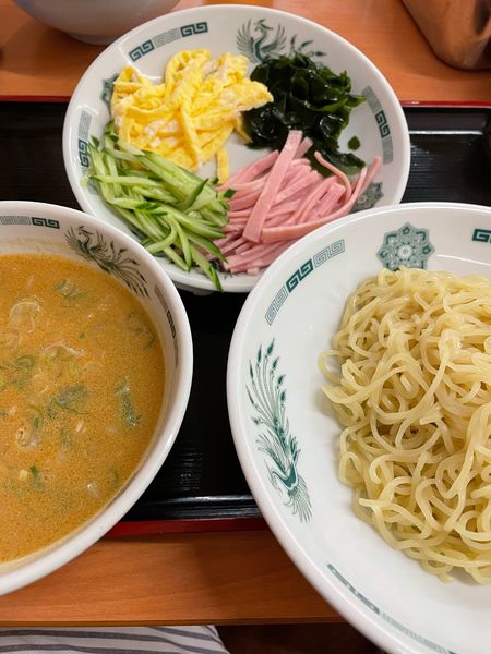 「ごま味噌冷やし」@日高屋 吉祥寺南口店の写真
