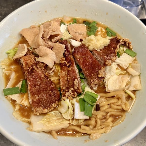 「パーコー麺（生姜）」@miso noodle 板橋パーコーパーコーの写真