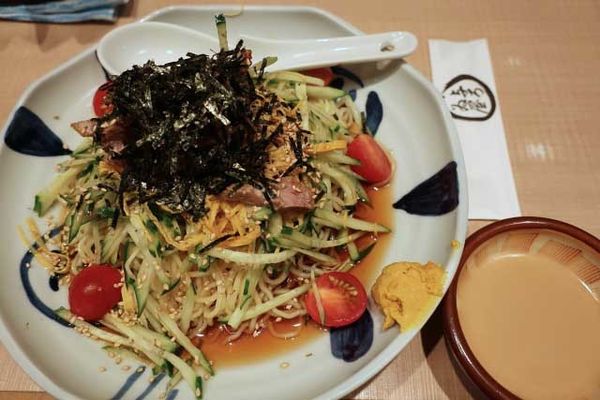 「冷やし中華　950円」@与ろゐ屋の写真