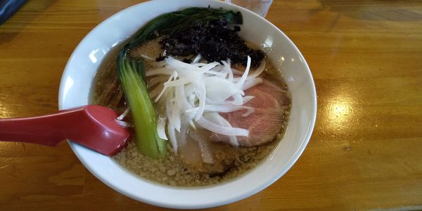 「背脂煮干らーめん」@麺処 門つるの写真