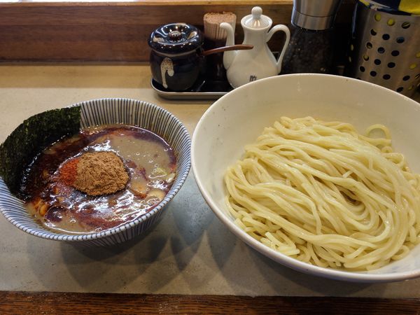 「辛辛つけ麺」@麺処 浮き雲の写真
