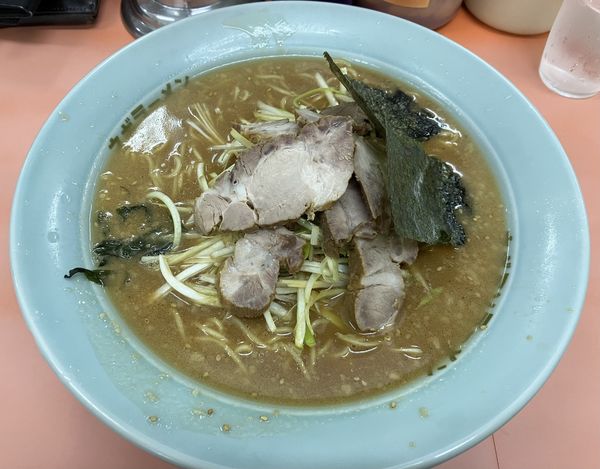 「ネギみそチャーシュー(中)」@ラーメンショップ 高鍋本店の写真