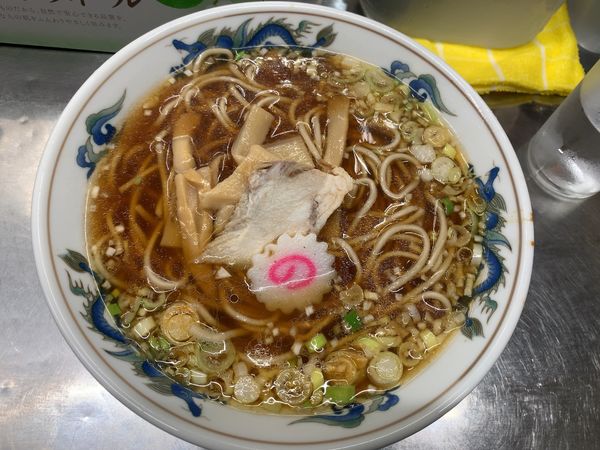 「ラーメン550円」@中華そば みたかの写真