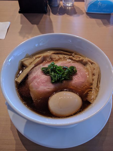 「醤油らぁめん」@らぁ麺 みや田の写真