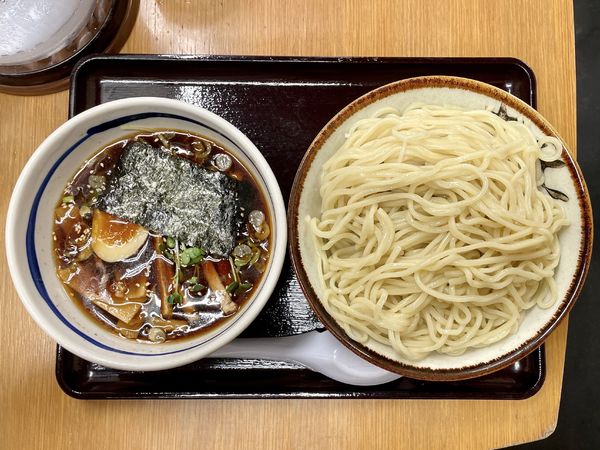 「サッポロ黒生 中瓶 → 角ハイボール → 冷やしつけそば」@青梅街道 大勝軒 杉並の写真