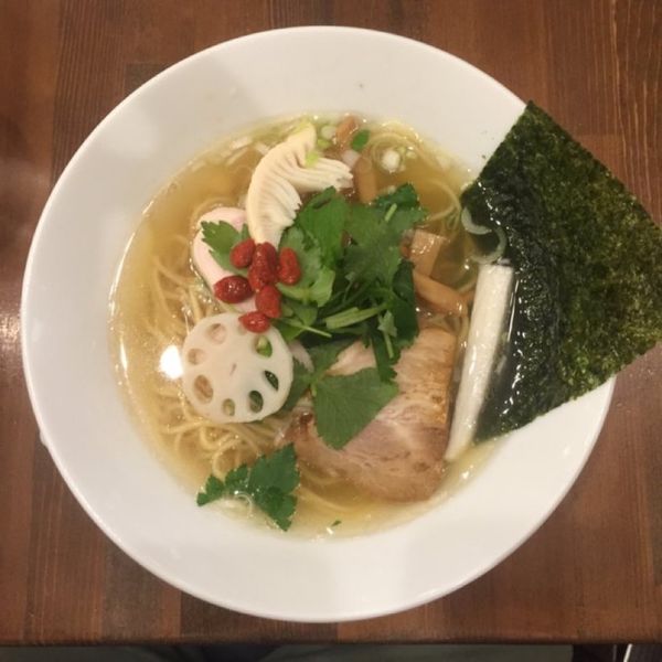 「鶏 SOBA 塩」@セサミ vege noodleの写真