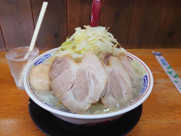 「味玉もやしラーメン（塩 ）」@麺屋 登夢道 茅ヶ崎本店の写真