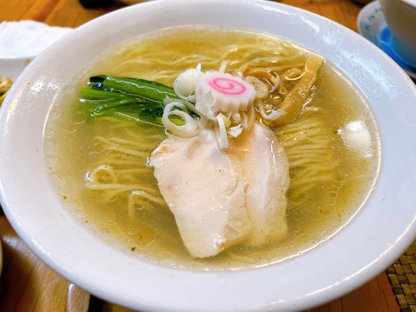「はまぐり×まぐろ節冷やしラーメン 塩」@麺酒処 ふくろうの写真