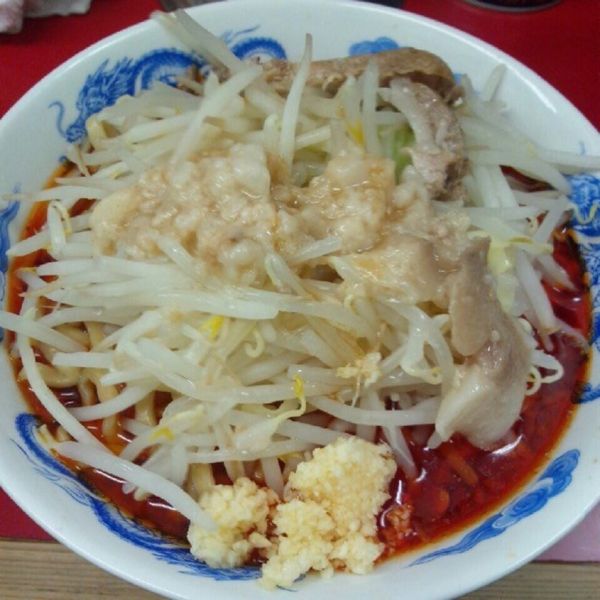 「辛ラーメン」@びんびん豚の写真