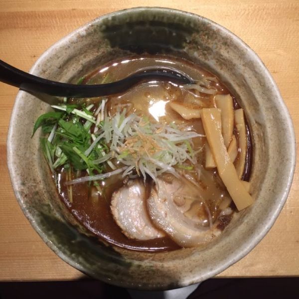 「焼きあご塩らー麺」@焼きあご塩らー麺 たかはし 新宿本店の写真
